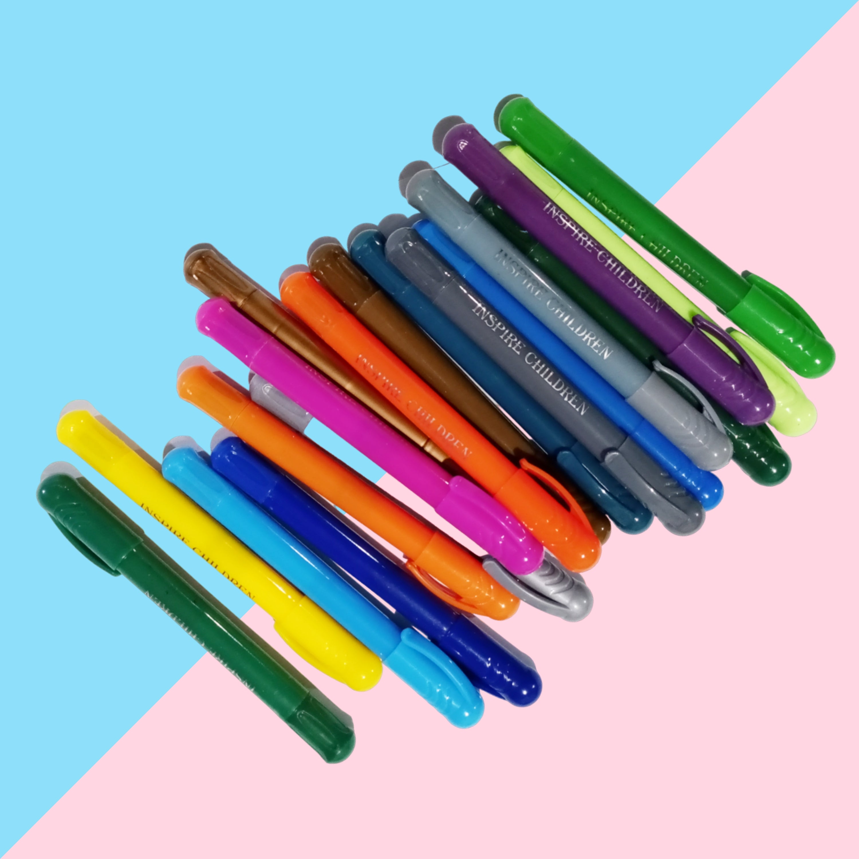 40 Pcs inspire Children Crayons Colors