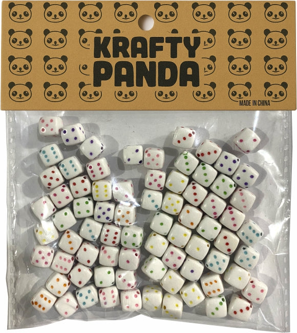 Art & Craft Beads Multicolour - Krafty Panda -