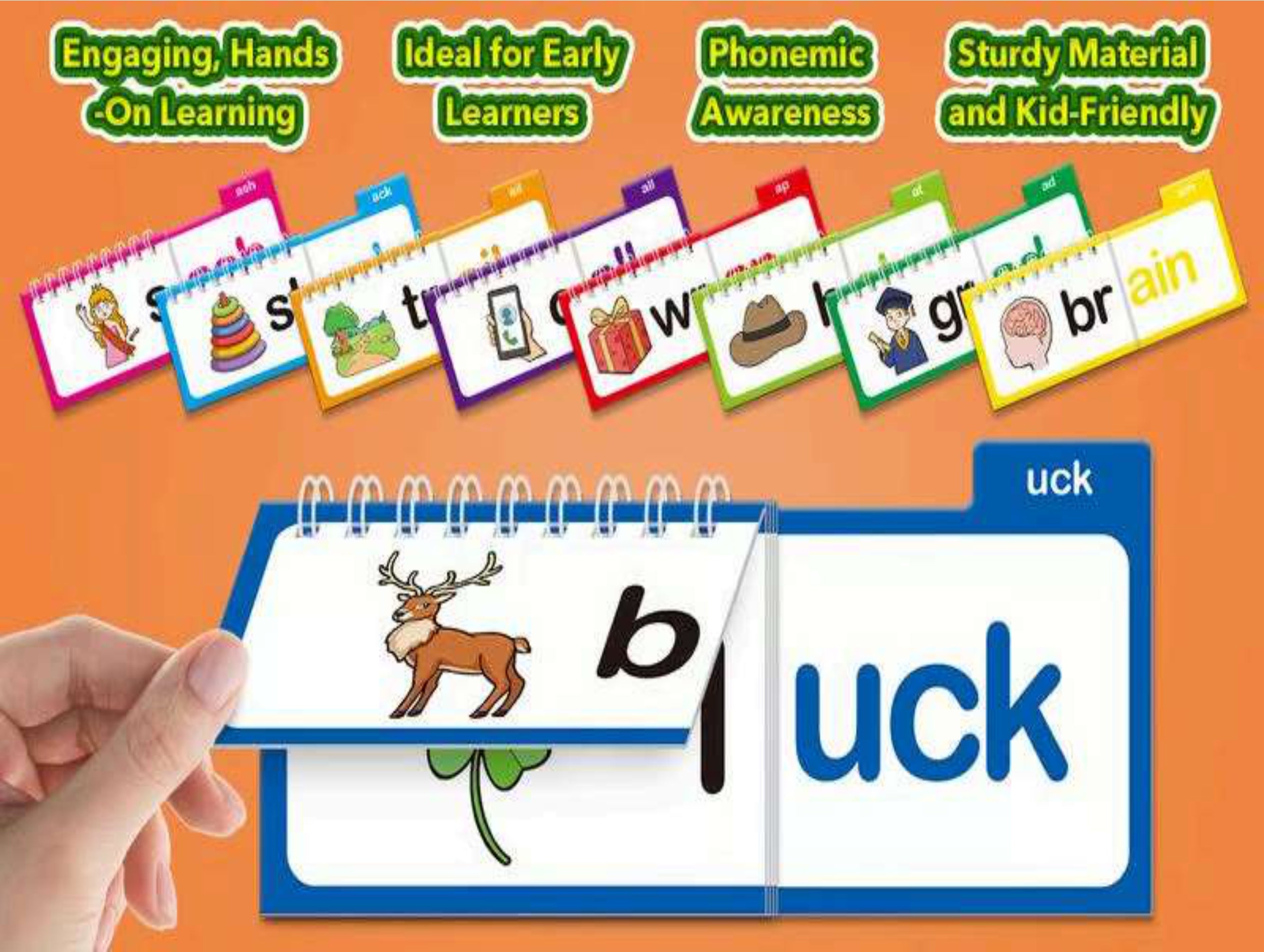 300 Phonics Adventures: 30 Books Box Set for Kids
