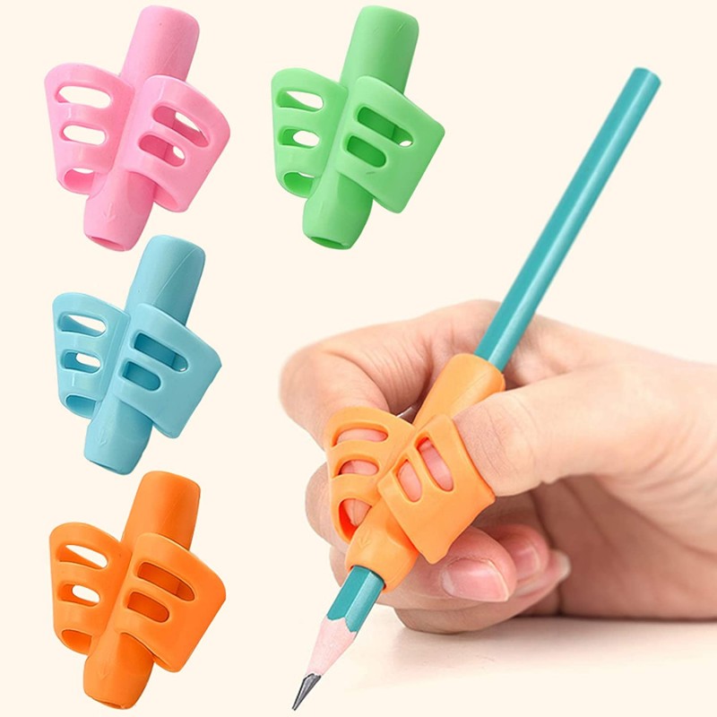 Soft Pencil Grip Pack Of 4 Pieces #3225