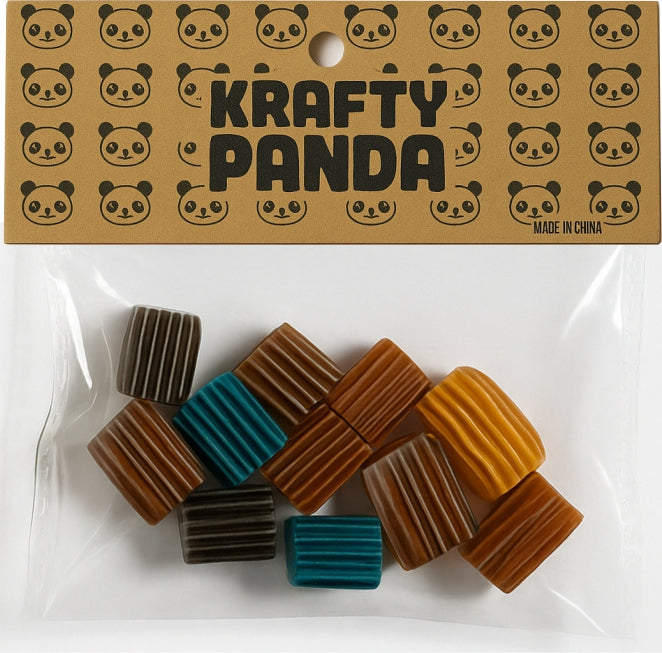 Art & Craft Beads Multicolour - Krafty Panda -