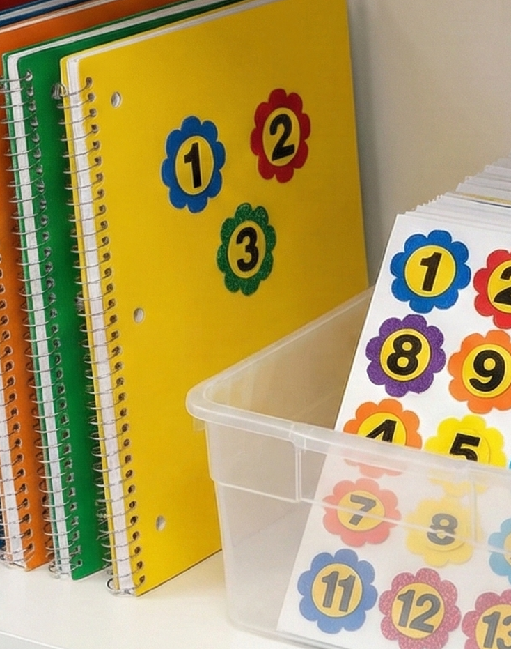 Foaming Counting  Flower (Circle) 123