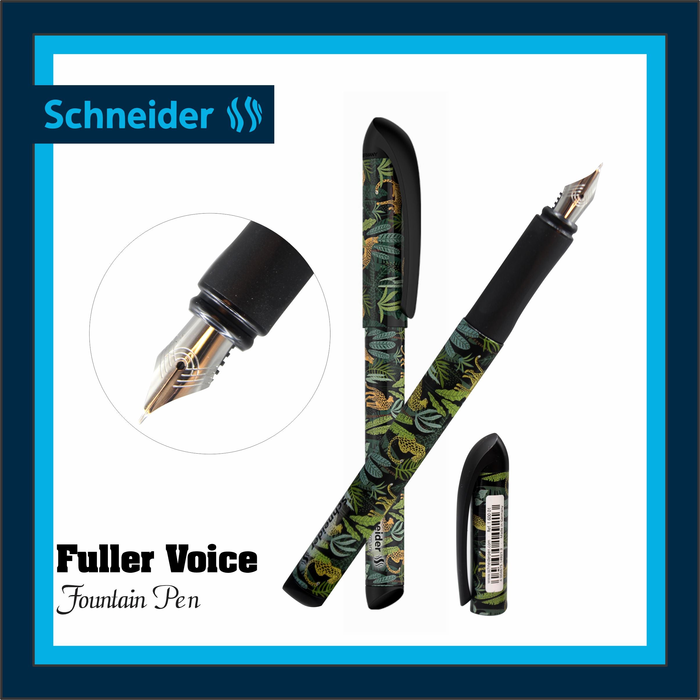 Schneider Fuller Voice Jungle Fountain Pen Single Piece