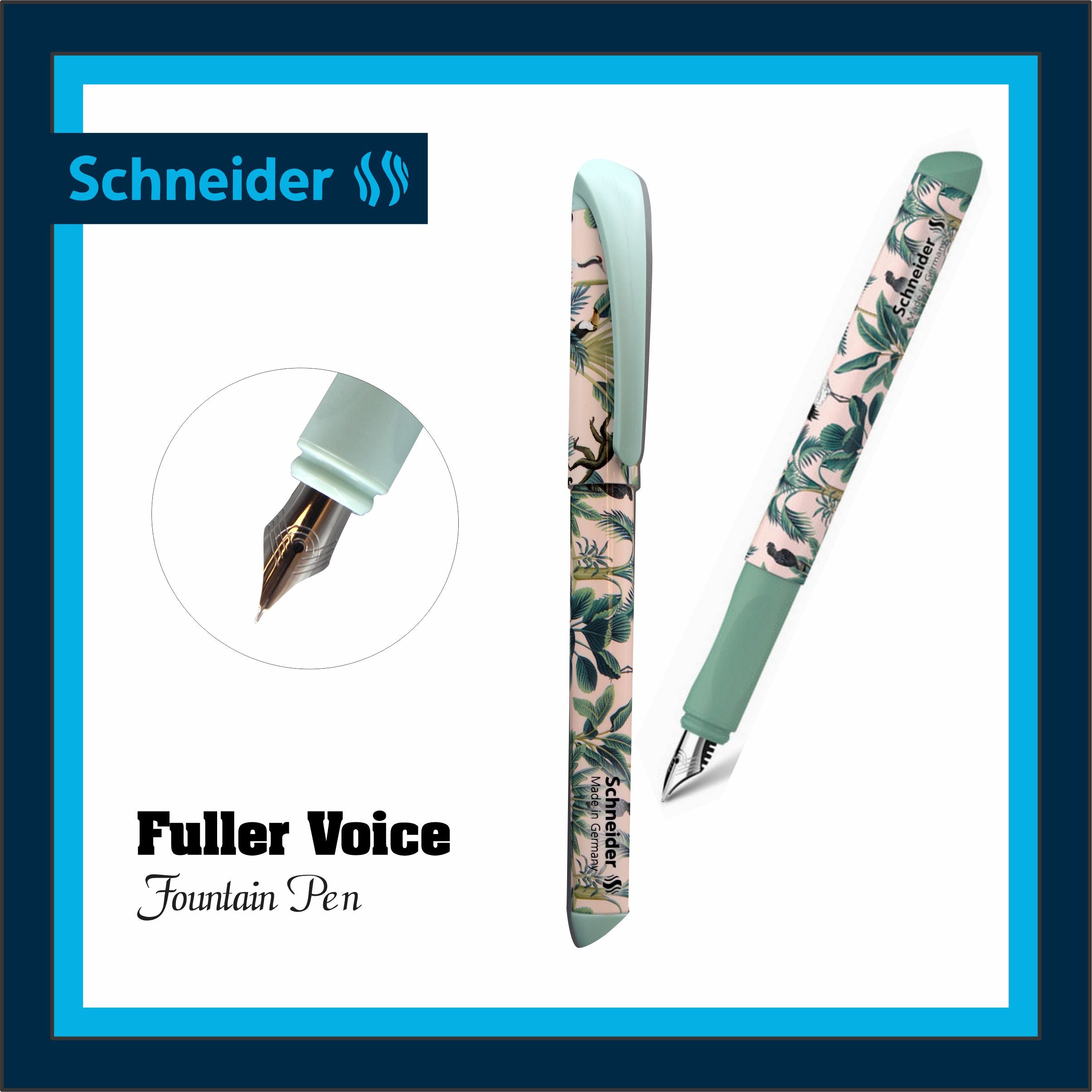 Schneider Fuller Voice Jungle Fountain Pen Single Piece
