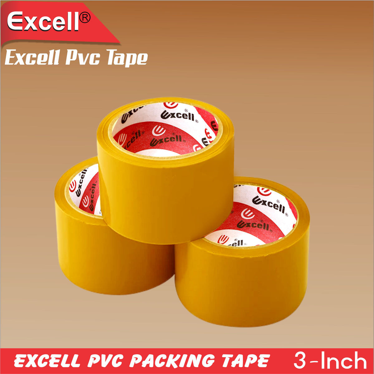 Buy Now Excell PVC Tape Single Piece 3 Inches