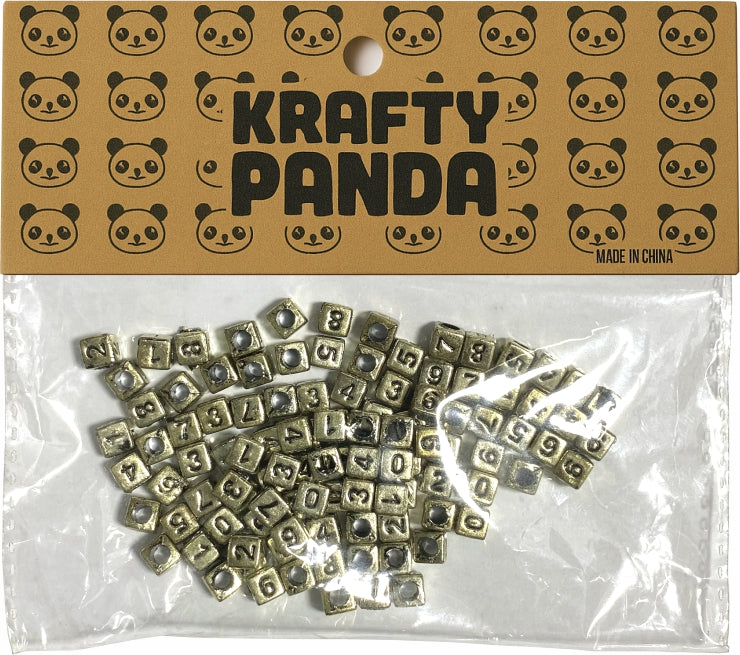 Art & Craft Beads Multicolour - Krafty Panda -