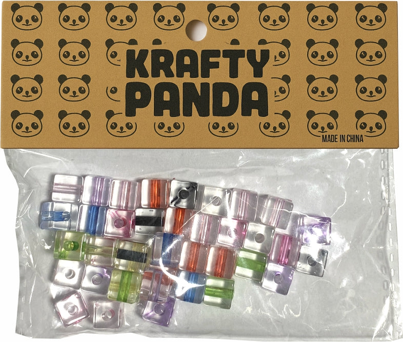 Art & Craft Beads Multicolour - Krafty Panda -