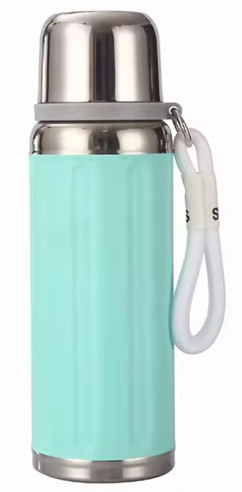 Water Bottle Stainless Steel (High Vaccum Bullet) - 800ml - Multicolour