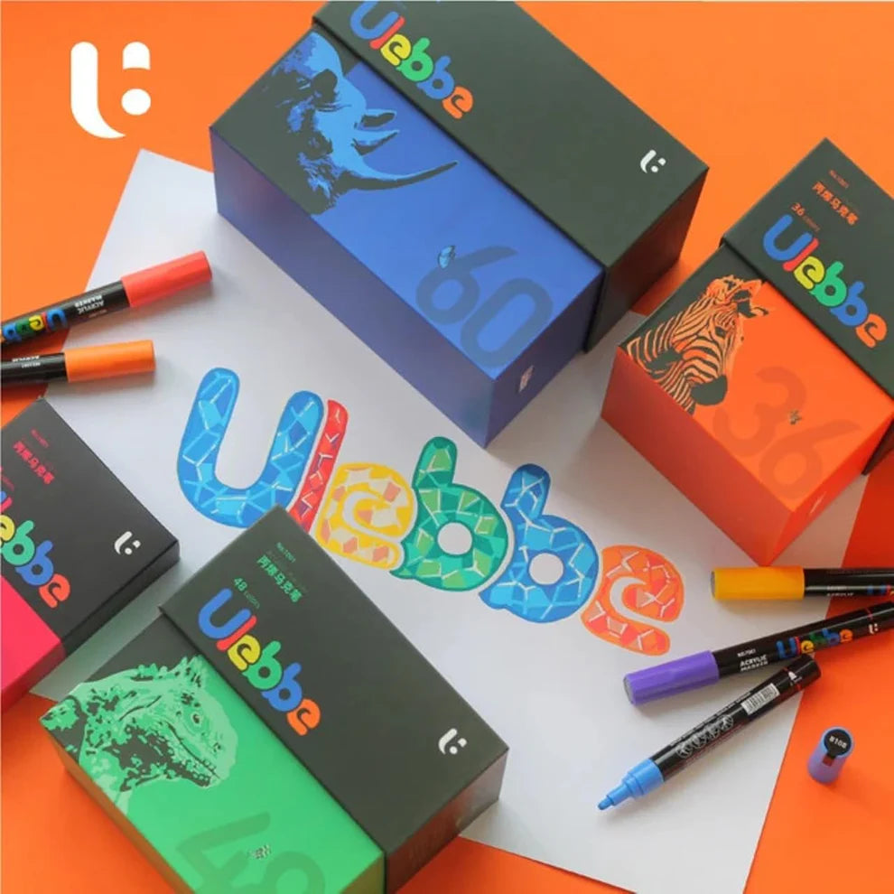 Ulebbe Permanent Acrylic Paint Markers