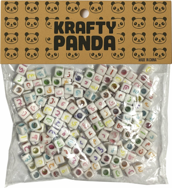 Art & Craft Beads Multicolour - Krafty Panda -