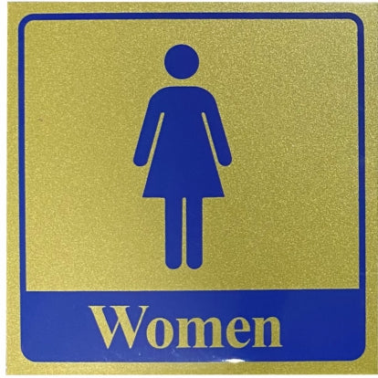 Sign Sticker 3x3 Golden