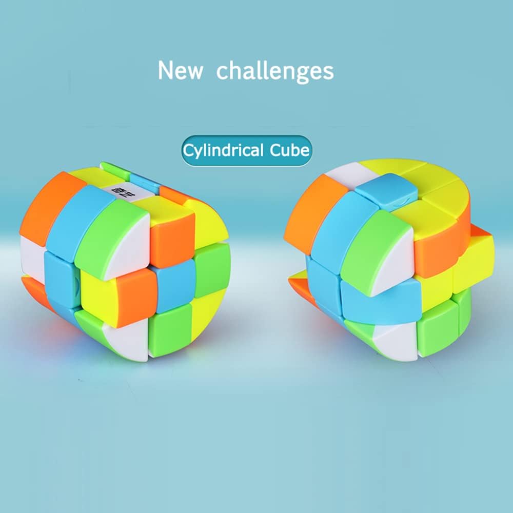 3x3 Barrel Cube Round Column & Magic Cube Brain Teasers