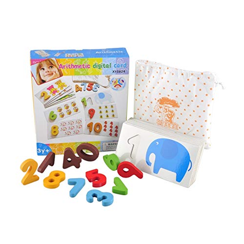 Arithmetic Digital Learning Card Puzzle for Kids