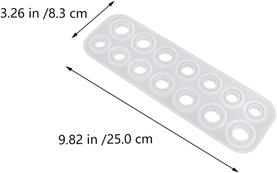 Resin Finger Ring Epoxy Mold – Silicone Jewelry Casting Mould for DIY Ring Making 1pc