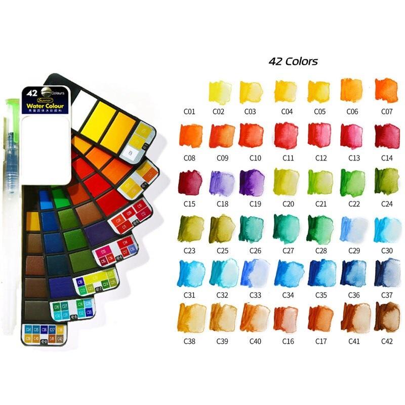 Watercolor Palette For Artists Best Rotatable