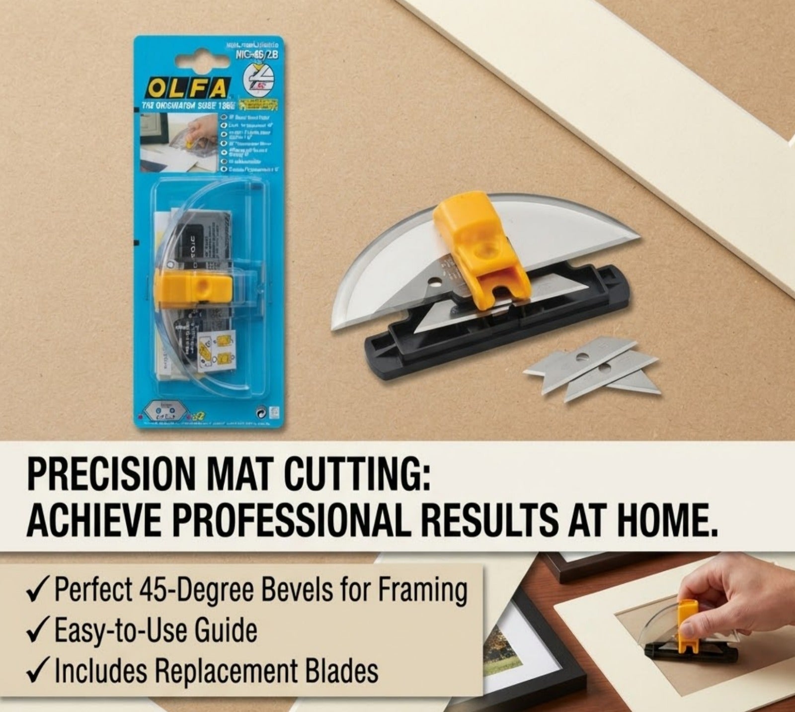OLFA MC-45/2B 45-Degree Bevel Mat Cutter