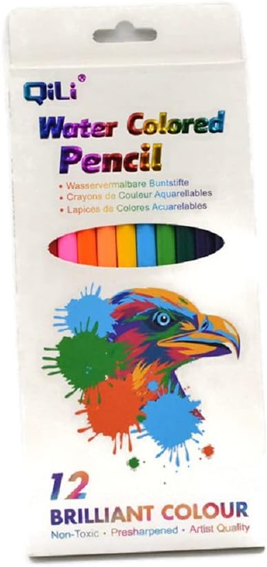 Qili Neon Colour Pencil pack of 12
