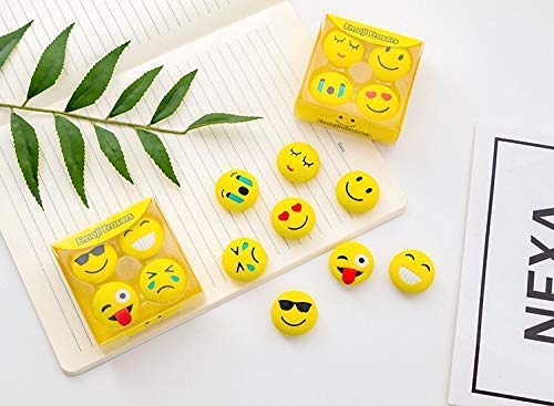 Emoji Eraser 4pcs Set (8406)