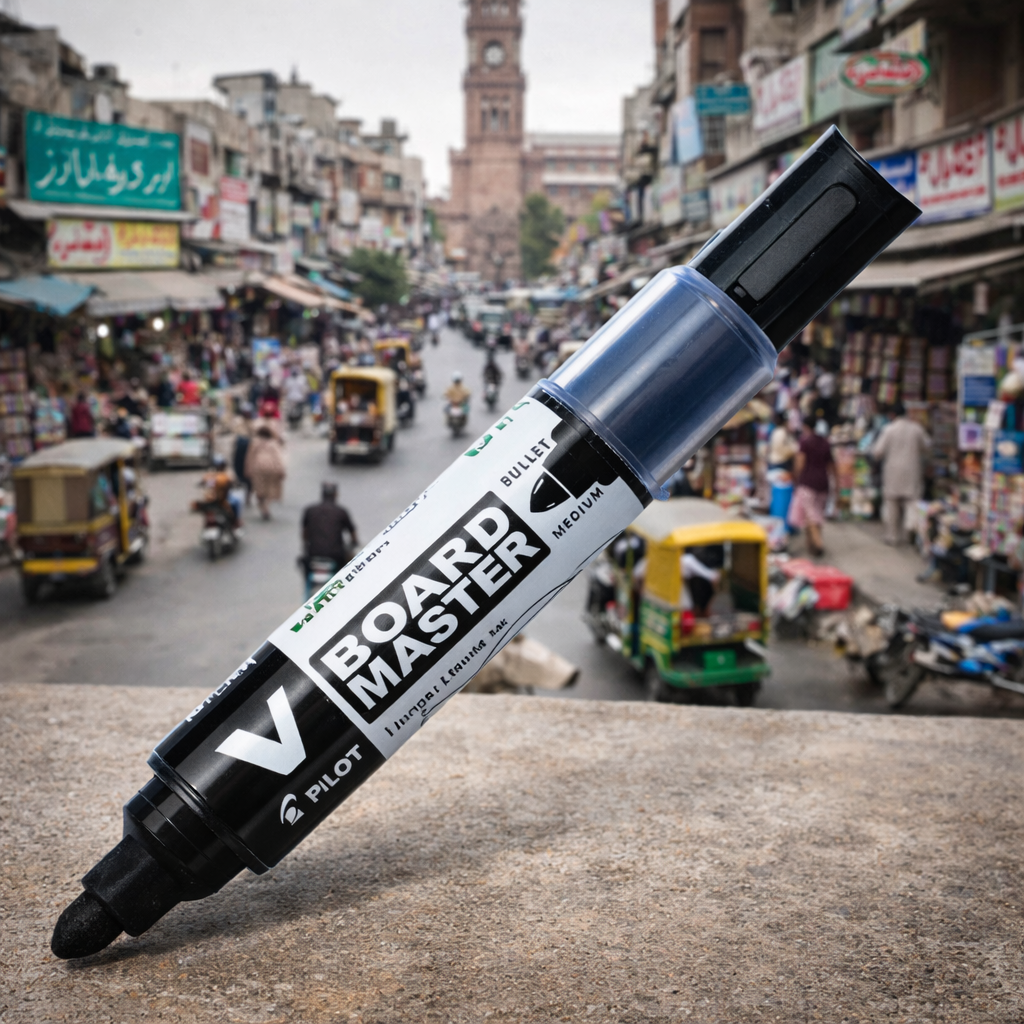 Pilot V Board Master Whiteboard Marker Medium – Refillable with Cartridge | Pure Liquid Ink 1pc