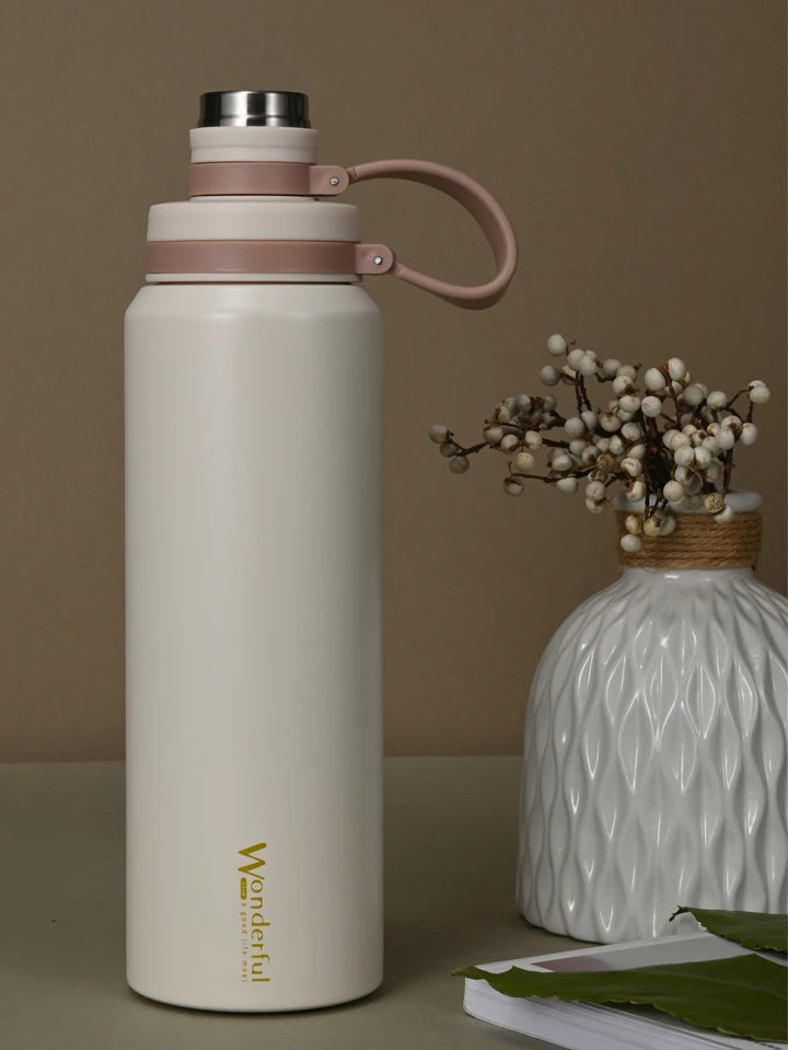 Vacuum Insulated Hot Water Bottle Stainless Steel Flask Thermoses 800ml