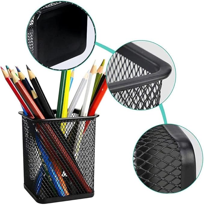 Pen Stand and Stationery Holder Metal Mesh Choras