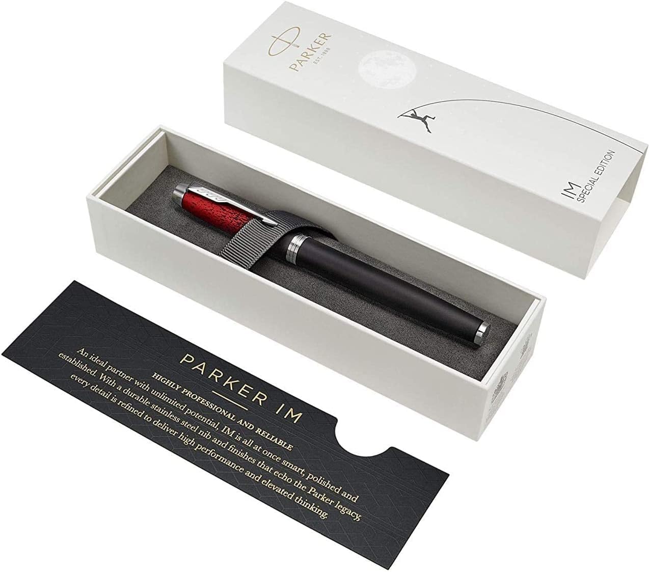 Parker IM Special Edition Fountain Pen – Blue Origin & Red Ignite | 100% Original