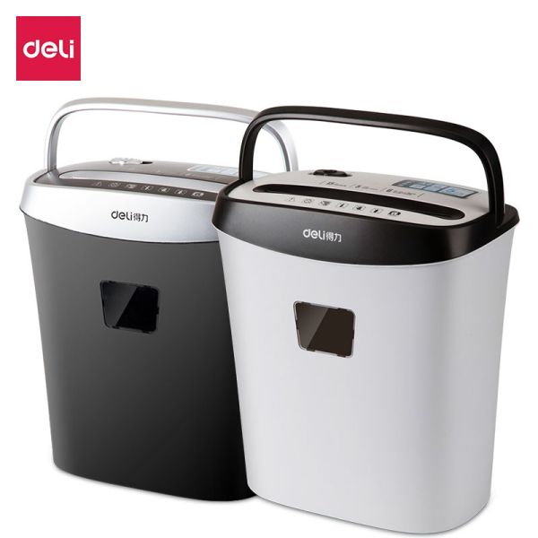 Deli Paper Shredder 6 Sheet White 9928