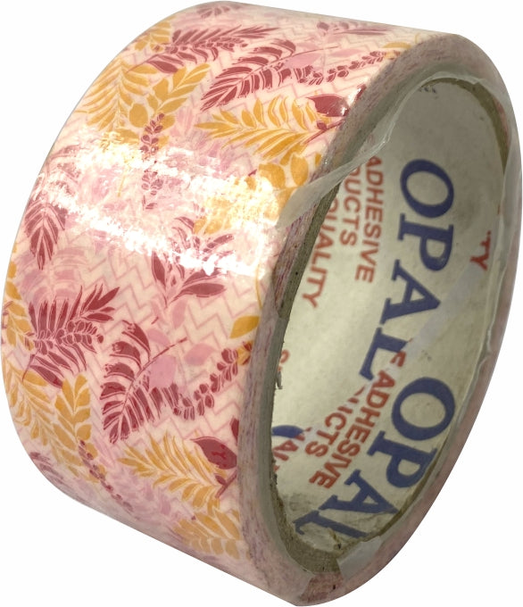 Colorful Printed Packing Tape – Heavy-Duty, Strong Adhesive, Waterproof, Decorative Packaging Tape for Shipping, Crafting, and DIY Projects 1Roll