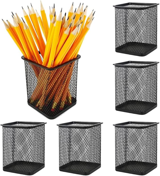 Pen Stand and Stationery Holder Metal Mesh Choras