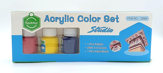 Buy Keep Smiling Water Color Set 25ml Pack of 6 Online.