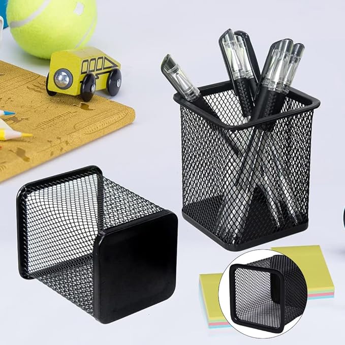 Pen Stand and Stationery Holder Metal Mesh Choras