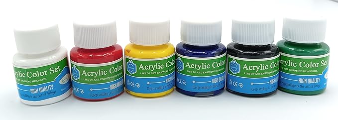 Keep Smiling Water Color set 25ml pack of 6