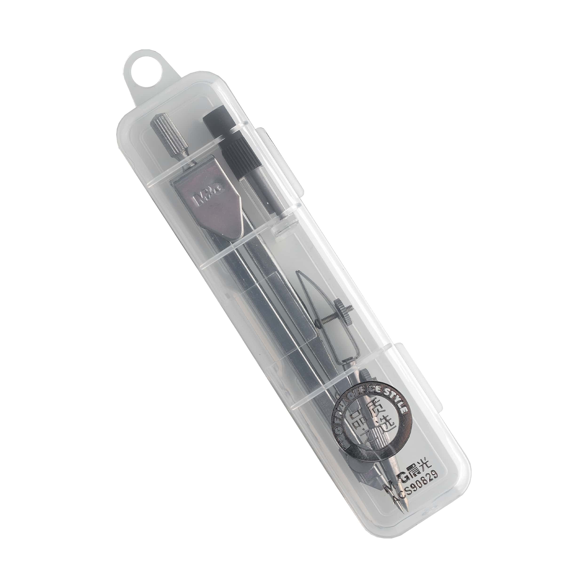 Student Compass Box T-4 - Silver -Boda / Prism