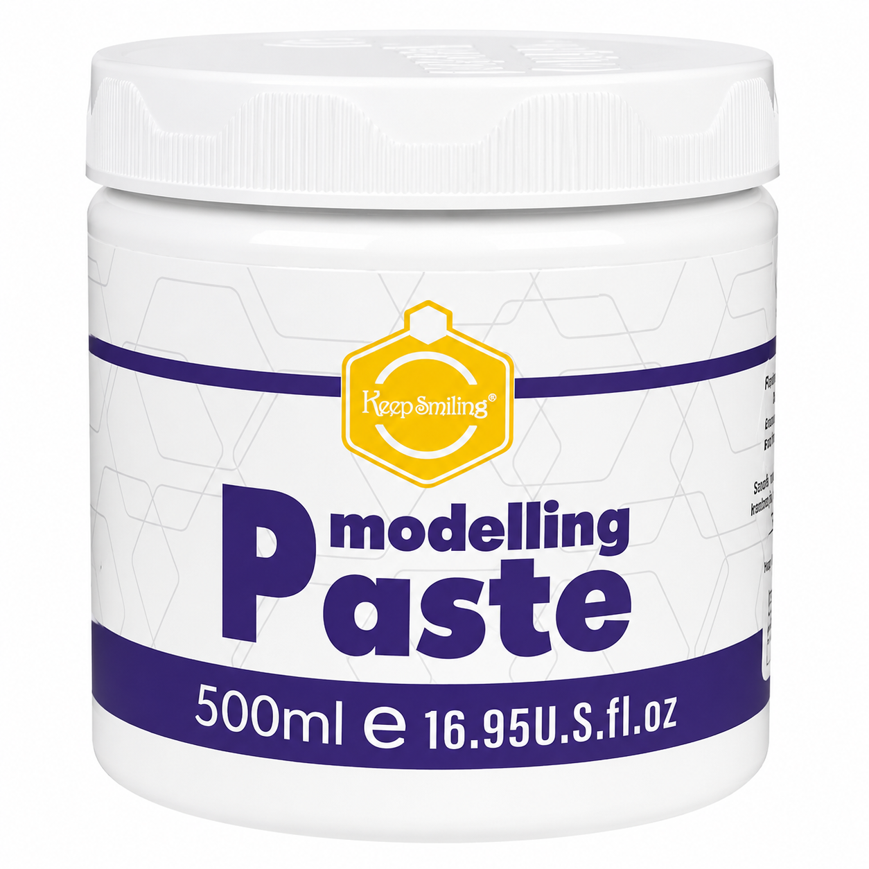 Keep Smiling Modeling Paste WHITE
