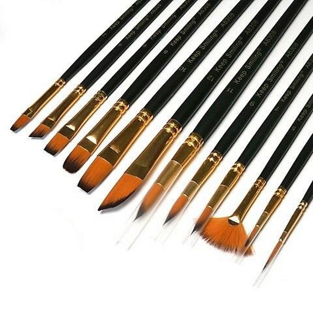 Artist Brush for Oils Acrylic A0648A- Keep Smiling