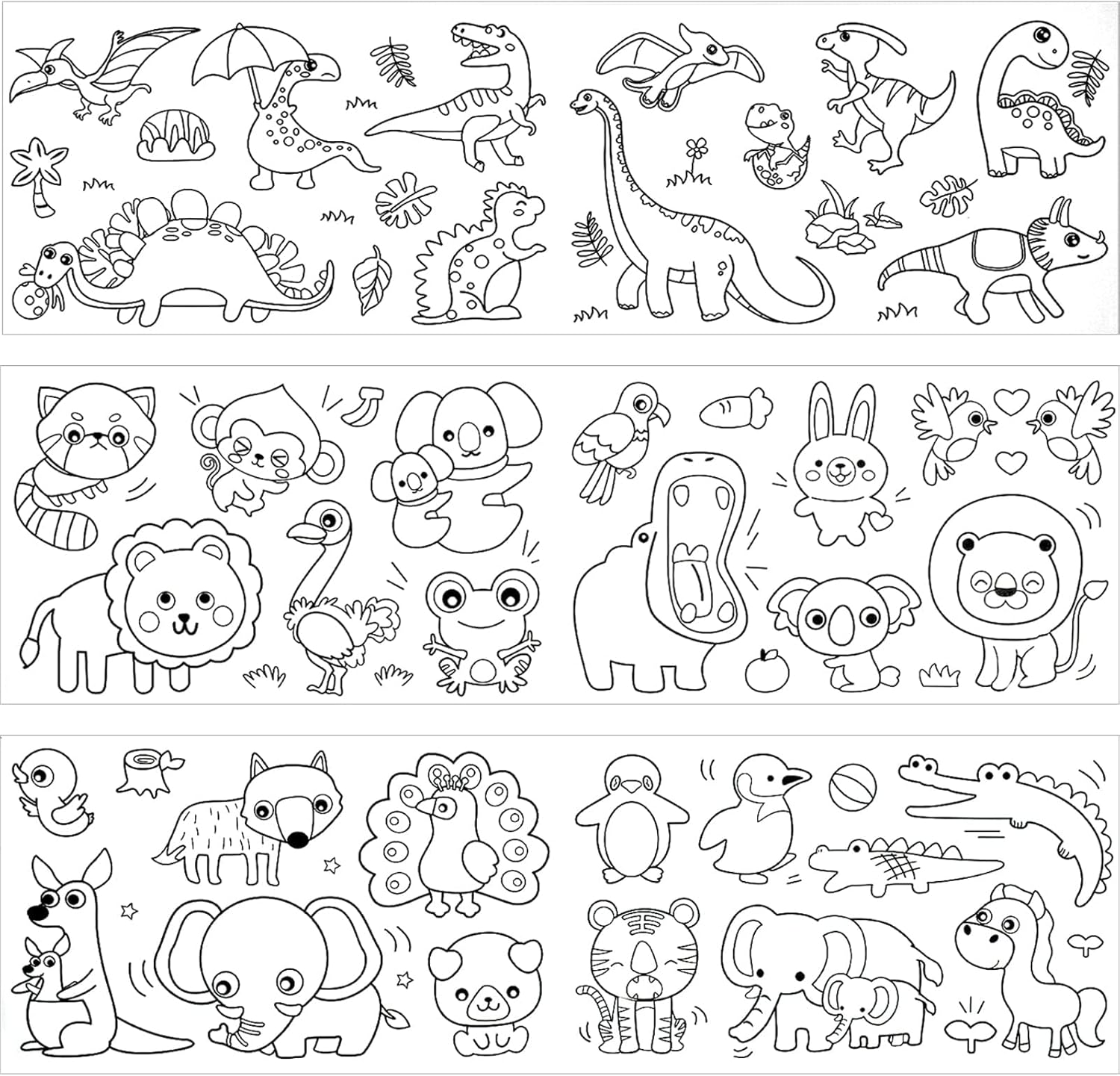 Craffiti Scroll for Children 85mm x 5 Meters Reusable Drawing Sticker Roll | Wall Graffiti Coloring Paper for Kids (3+ Years)