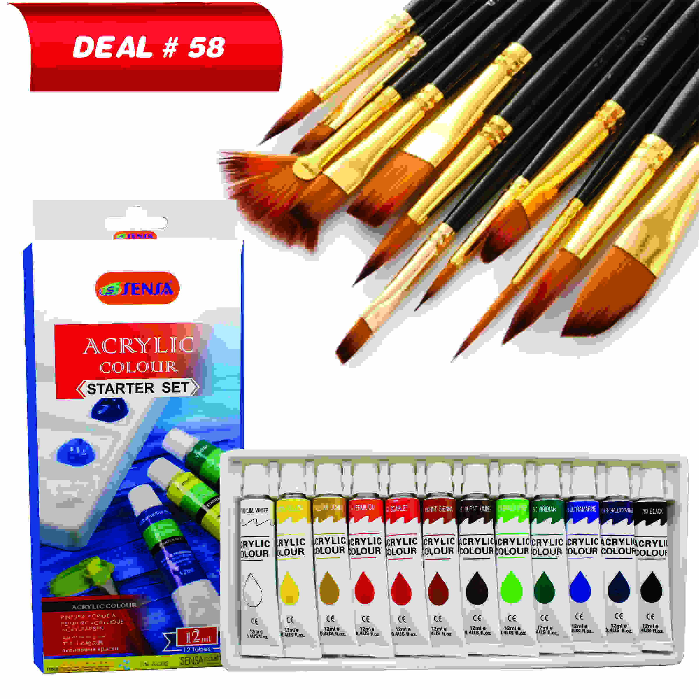 Acrylic Deal for Beginners Deal No.58