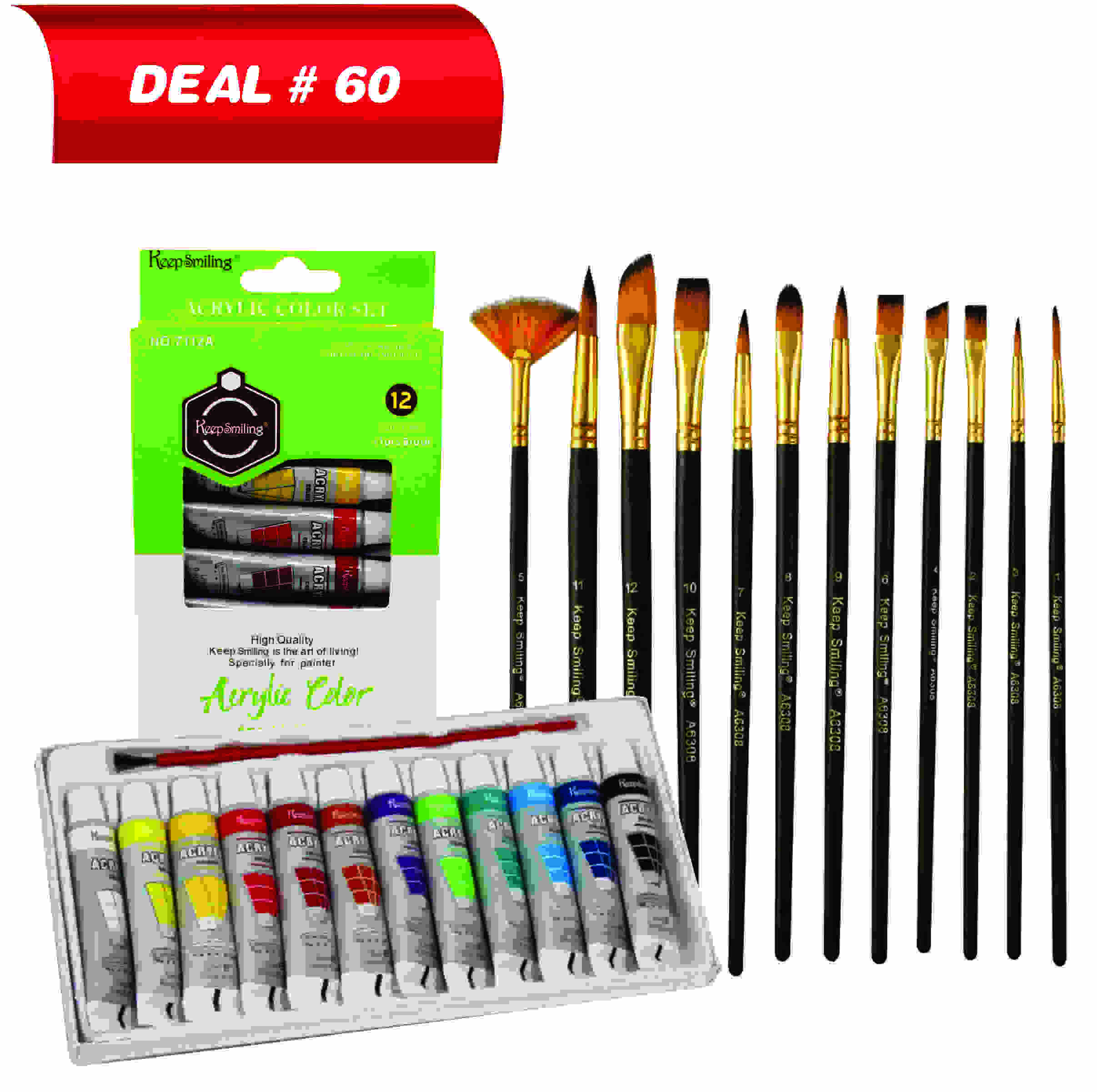 Acrylic Deal for Beginners, Deal No.60