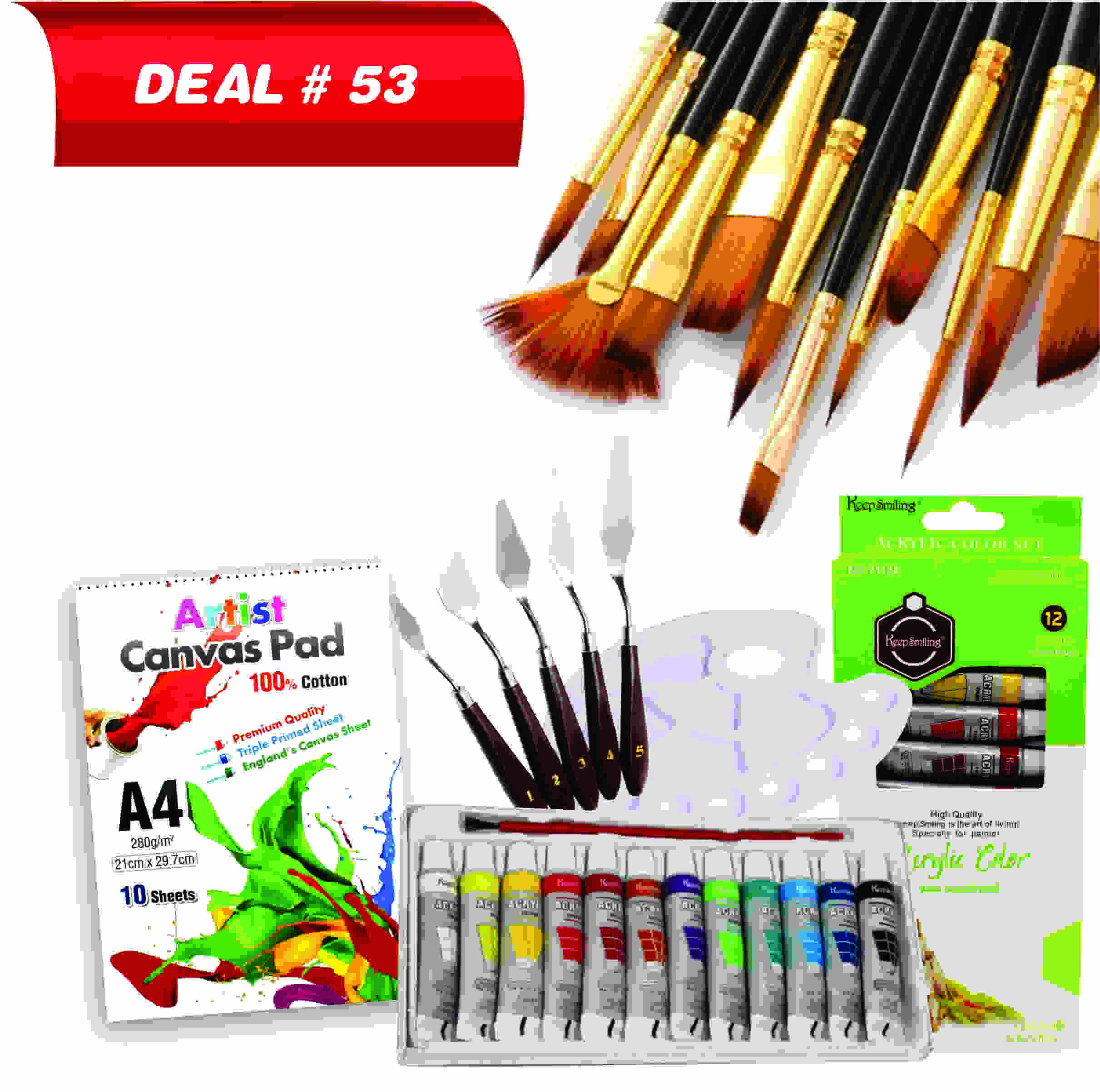 Acrylic Painting Kit for Beginners, Deal no.53