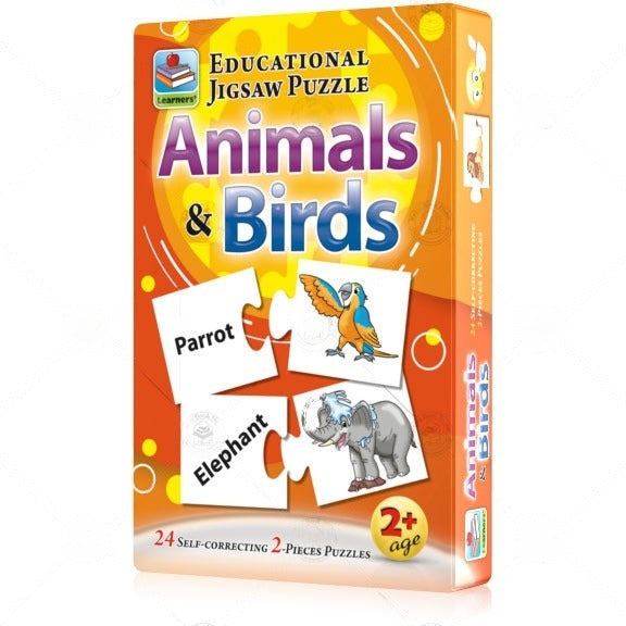 Animals & Birds Educational Jigsaw Puzzles