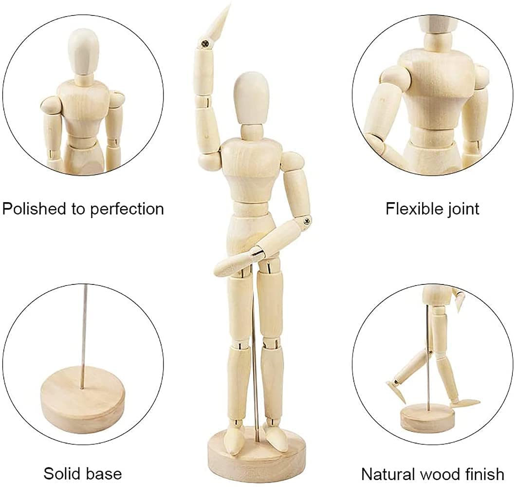 Artist Wooden Male Manikin