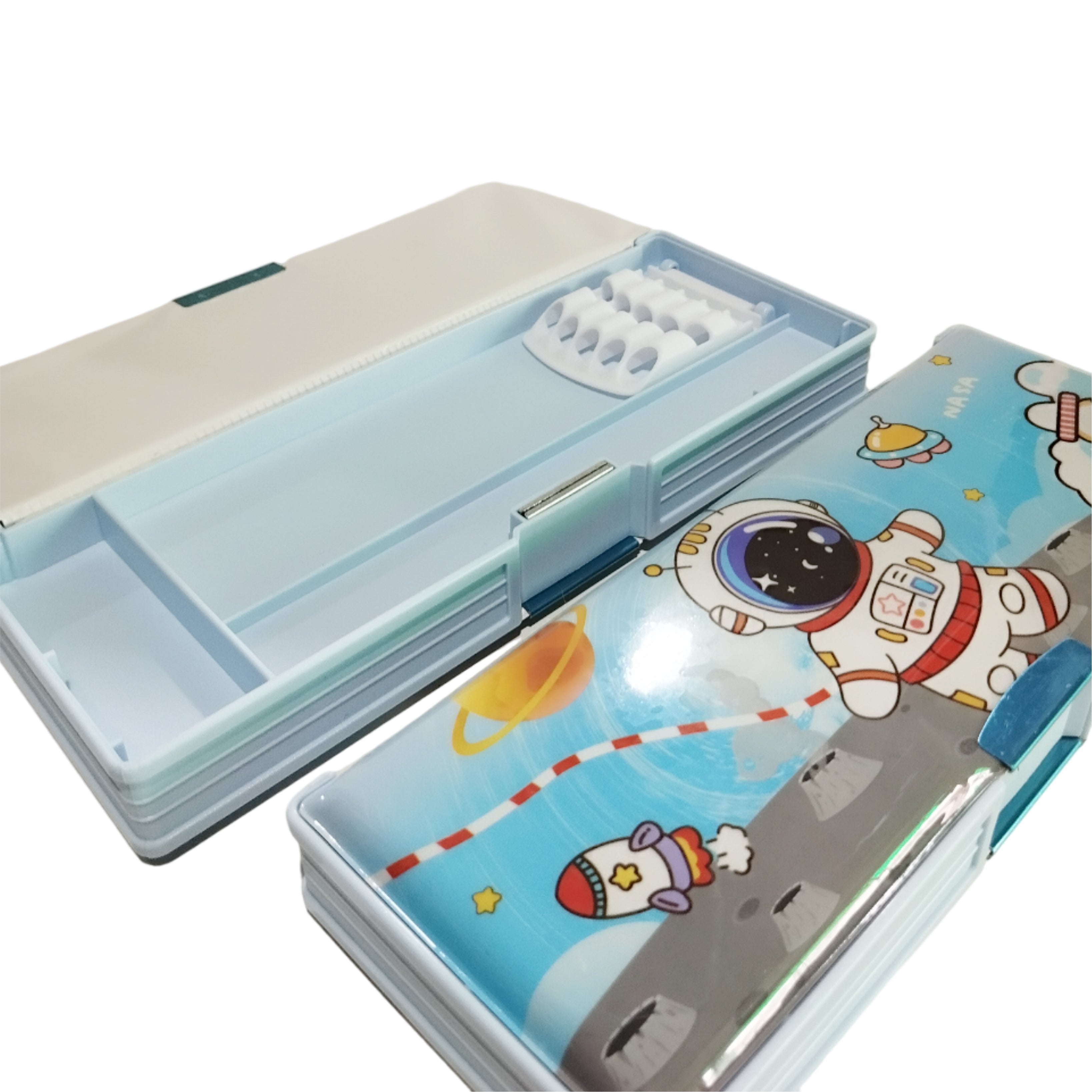 Astronaut Cartoon Magnetic Geometry Box for Kids