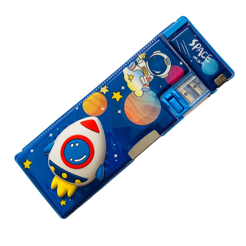 Astronaut Magnetic Squishy Pencil Box