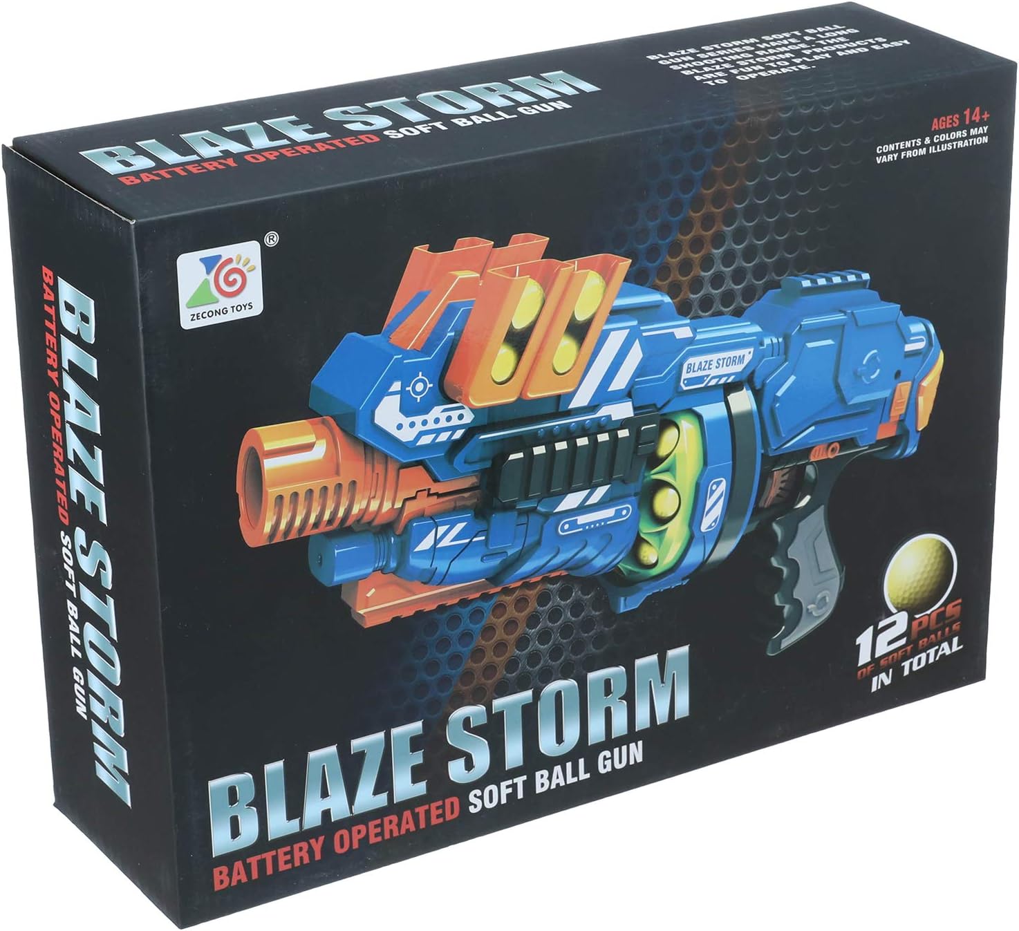 Blaze Storm Battery Operated Soft Ball Gun ZC7087