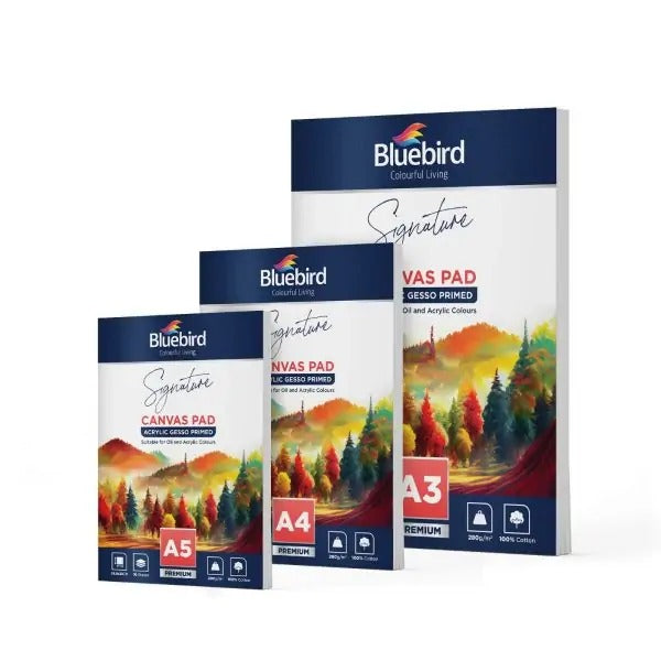 Bluebird Signature Canvas Pad – 280 gm – 10 sheets