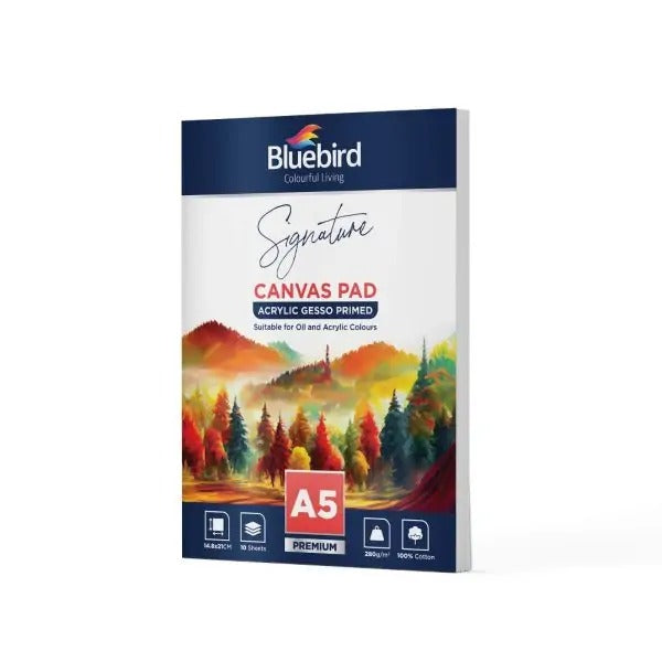 Bluebird Signature Canvas Pad – 280 gm – 10 sheets