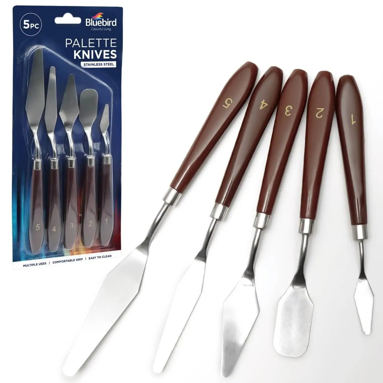 Bluebird Palette Knives – Set of 5