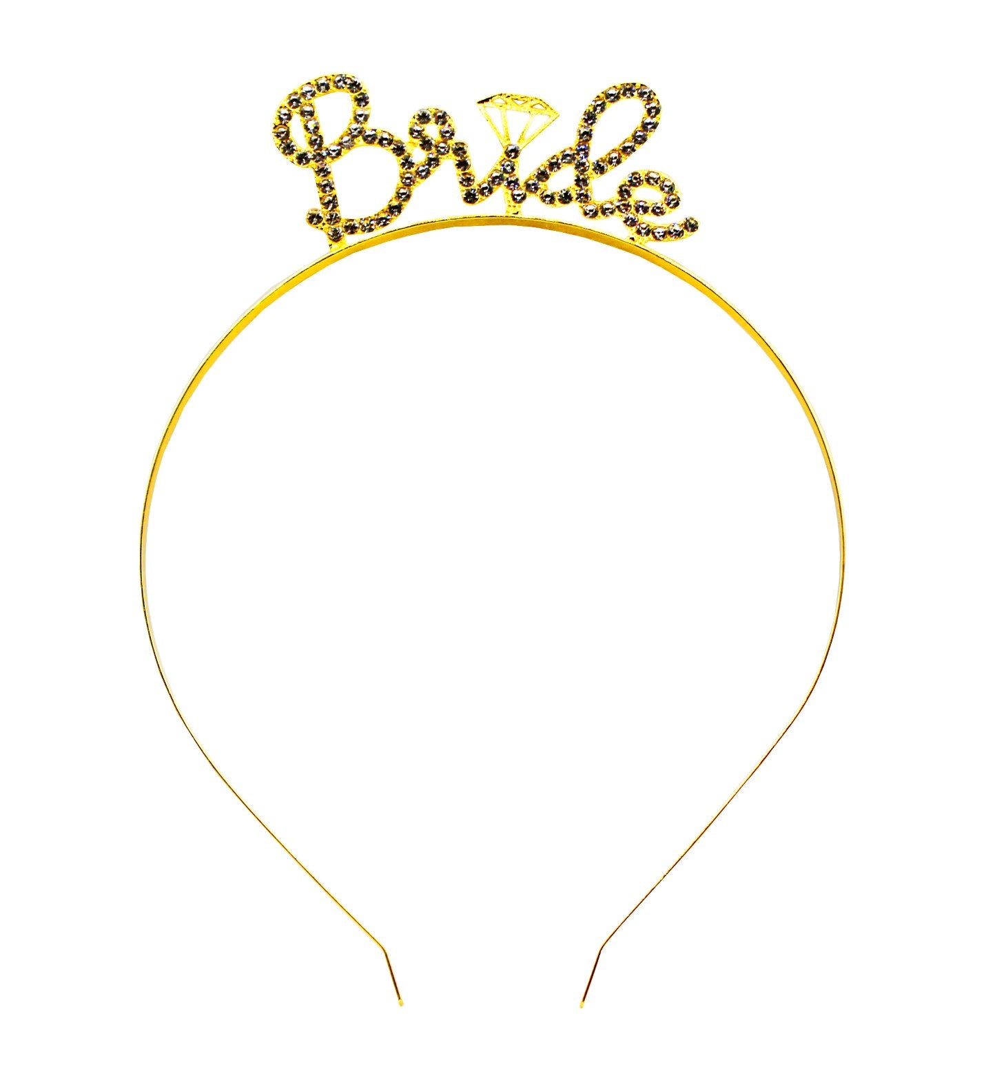 Bride Headband Metal Crown