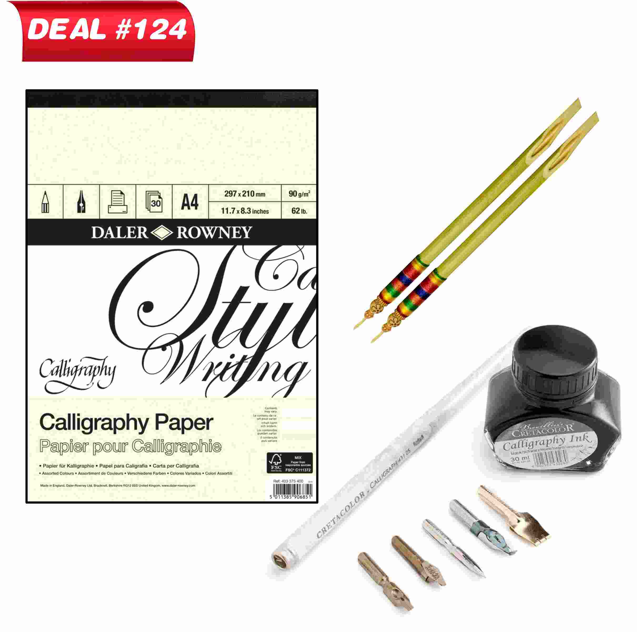 Calligraphy Kit For Professional Artist's, Deal No.124
