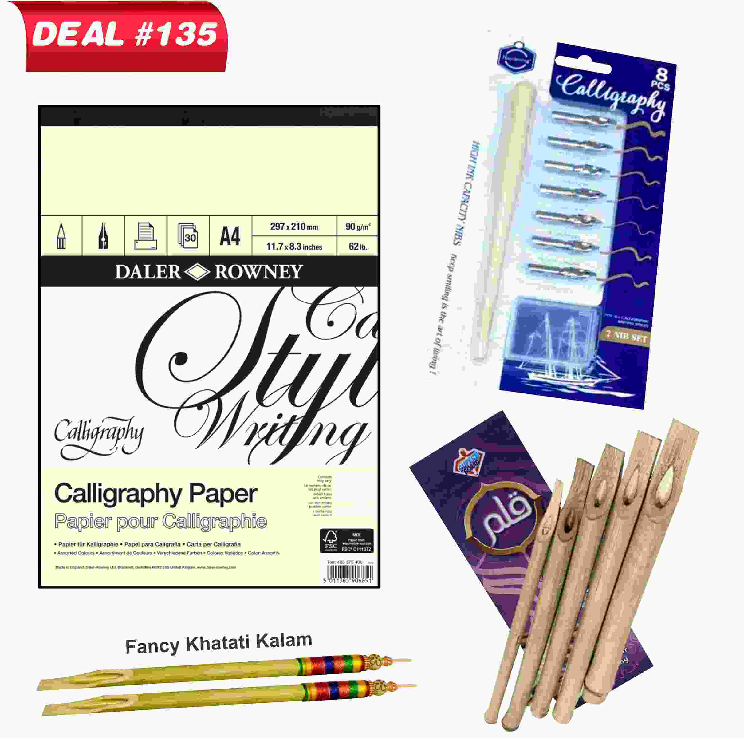 Calligraphy Painting Kit For Artist, Deal No.135